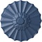 Ekena Millwork Shakuras Ceiling Medallion (Fits Canopies up to 1 3/8"), Hand-Painted Americana, 9"OD x 1 3/8"P CM09SHAMF - alternate 1